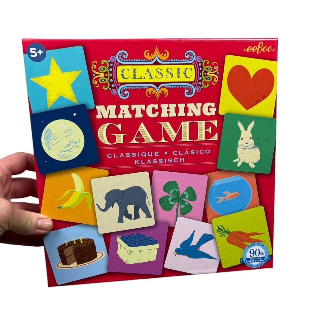 NIB Eefoo Classic Memory Match Game